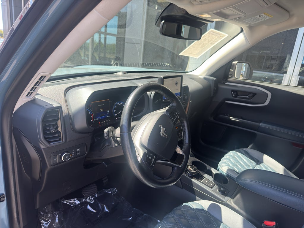 2021 Ford Bronco Sport — rear three-quarter view