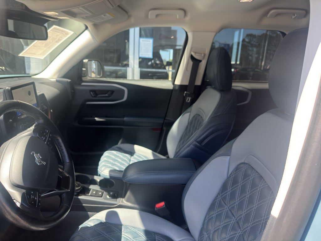 2021 Ford Bronco Sport — interior view
