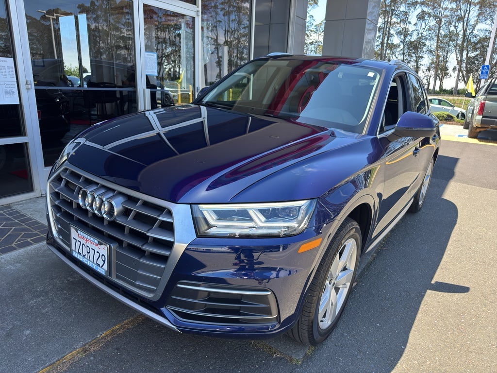 2018 Audi Q5 — side profile view